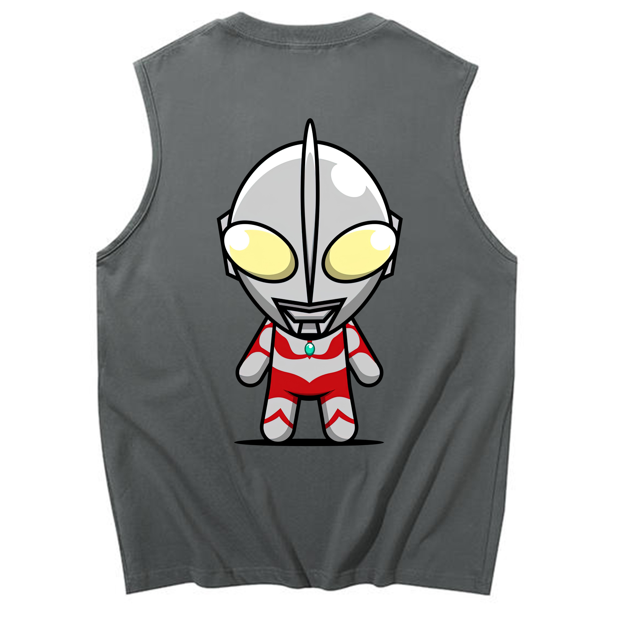 （画像用） ウルトラマン Ultraman コットン100％タンクトップ（背面プリント）